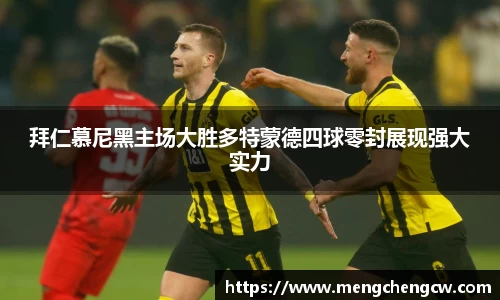 拜仁慕尼黑主场大胜多特蒙德四球零封展现强大实力