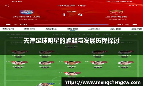 天津足球明星的崛起与发展历程探讨
